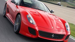 Red cars Ferrari 599 Ferrari 599 GTO