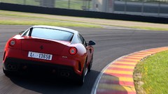 Red cars Ferrari 599 Ferrari 599 GTO