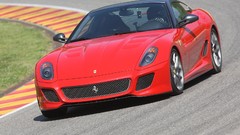 Red cars Ferrari 599 Ferrari 599 GTO