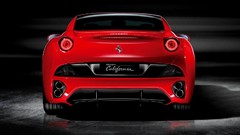 Red cars Ferrari California