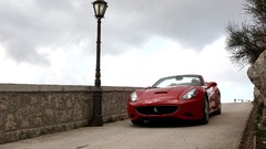 Red cars Ferrari California