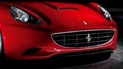Red cars Ferrari California