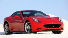 Red cars Ferrari California