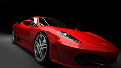 Red cars ferrari f430