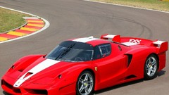 Red cars Ferrari FXX