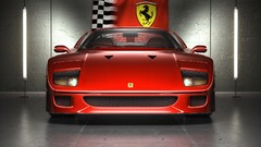 Red cars Ferrari vehicles