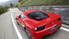 Red cars Ferrari vehicles ferrari 458 italia