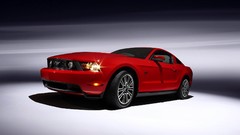 Red cars Ford Ford mustang