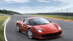 Red cars front Ferrari vehicles ferrari 458 italia