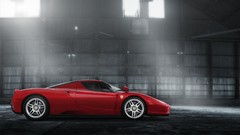 Red cars hall sports cars ferrari enzo