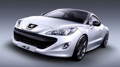 Red cars limited edition Coupé Peugeot RCZ