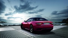 Red cars Maserati vehicles