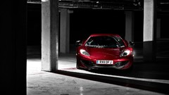 Red cars mclaren mp4-12c