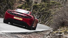 Red cars mclaren mp4-12c