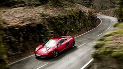 Red cars mclaren mp4-12c