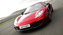 Red cars mclaren mp4-12c