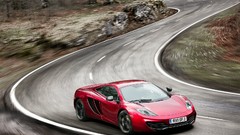 Red cars mclaren mp4-12c