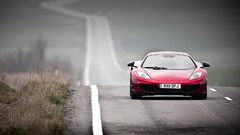 Red cars mclaren mp4-12c