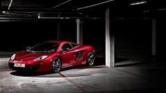 Red cars mclaren mp4-12c