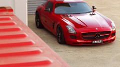 Red cars mercedes sls red cars exotic cars