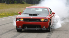 Red cars rubber dodge