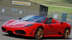 Red cars Scuderia Ferrari