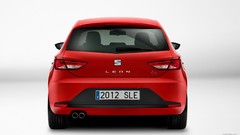 Red cars Seat Leon