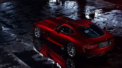 Red cars snakes Dodge Viper Supercars dodge viper