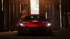 Red cars snakes Dodge Viper vehicles Supercars dodge viper