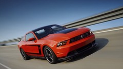 Red cars vehicles Ford mustang Ford Mustang Boss 302