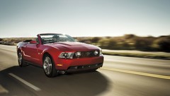 Red cars vehicles Ford mustang Ford Mustang GT