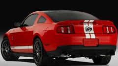 Red cars vehicles Ford mustang ford mustang shelby gt500 Ford 