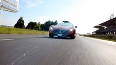 Red cars vehicles Maserati granturismo