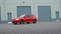 Red cars Volkswagen golf