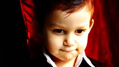 Red children Boys! shadows fantasy art