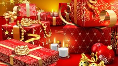 Red Christmas Gifts Year New