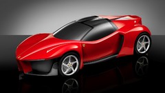 Red design cars Ferrari