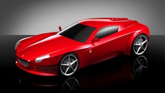 Red design cars Ferrari
