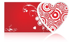 Red design Hearts