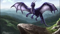 Red Dragons fantasy art