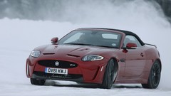 Red Drive front convertible nordic Jaguar XKR Jaguar XKR-S