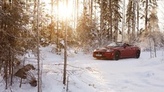 Red Drive front convertible nordic Jaguar XKR Jaguar XKR-S