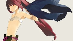 Red eyes anime girls