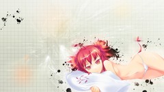 Red eyes anime girls disgaea underwear Etna