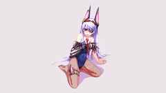 Red eyes anime girls infinite stratos purple hair Bodewig Laura