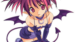 Red eyes Anime tails