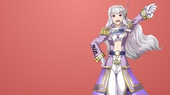 Red eyes Anime white