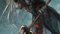 Red eyes blondes anime girls