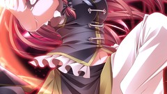 Red eyes bows anime girls touhou hong meiling martial arts 