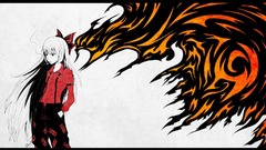 Red eyes bows shirts